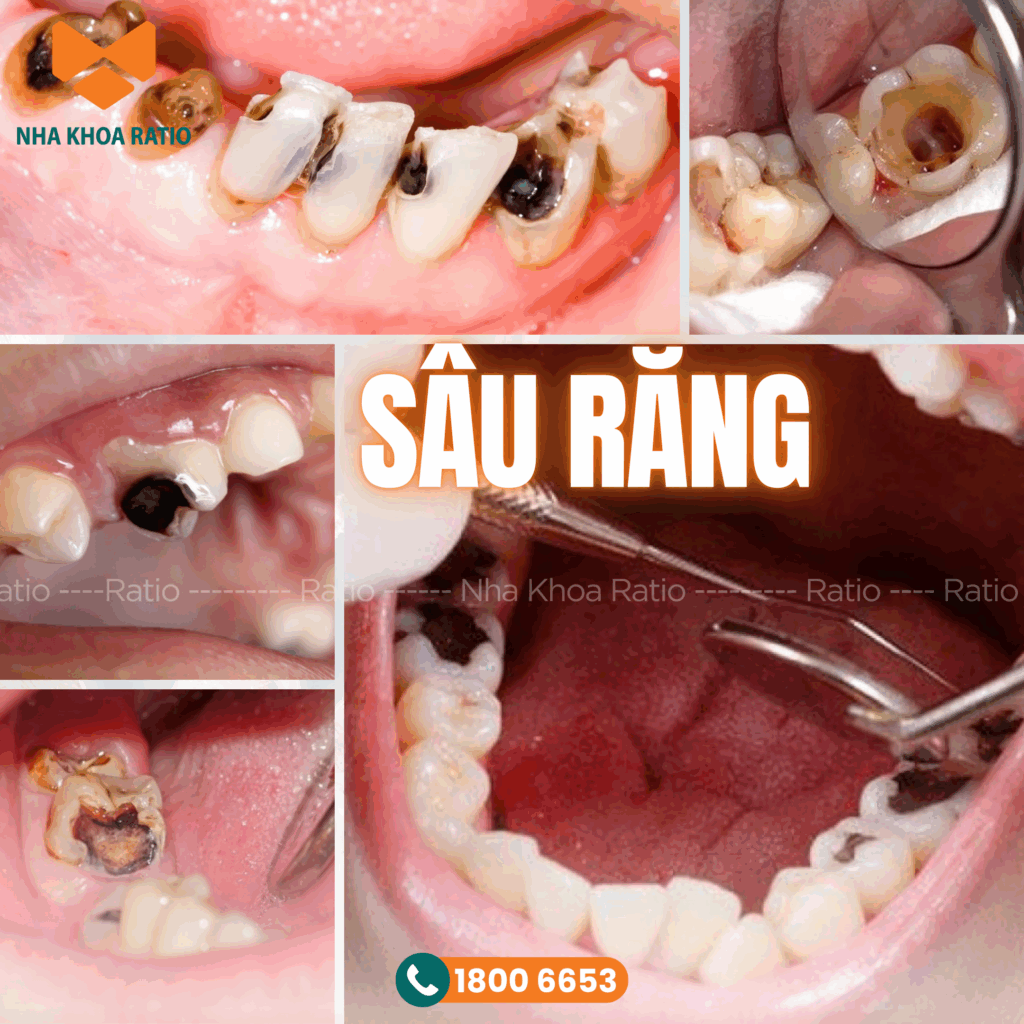 Sâu răng nha khoa Ratio
