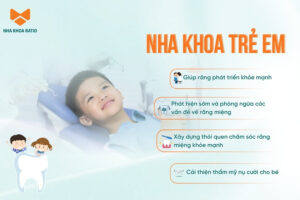 Nha khoa trẻ em - Chăm sóc răng cho bé an toàn, nhẹ nhàng, không đau