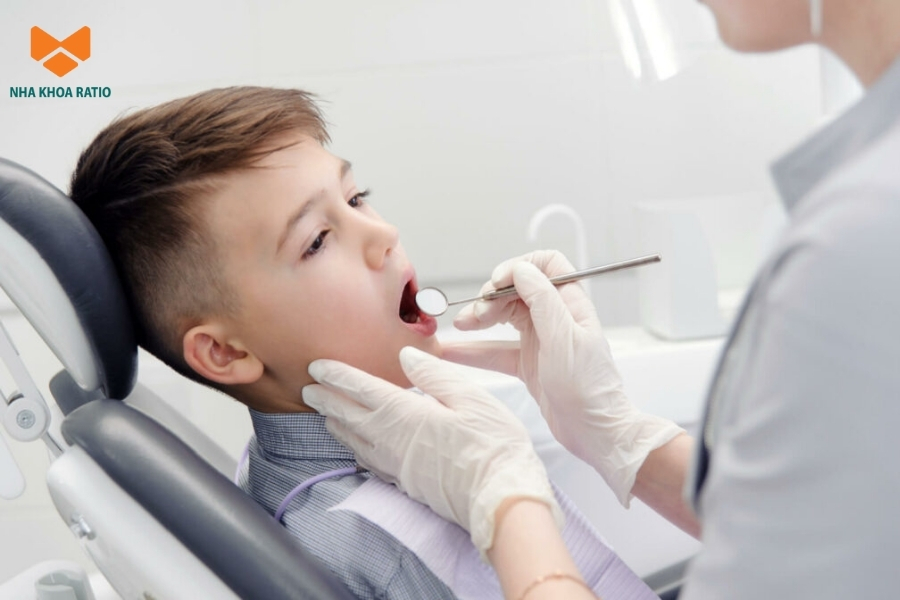 Quy trình thăm khám nha khoa trẻ em tại Nha khoa Ratio được xây dựng riêng cho từng tình trạng